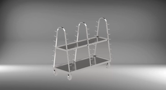 Тележка для вешал